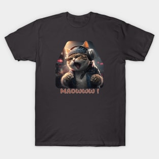 MAOWWW Clubber Cat T-Shirt